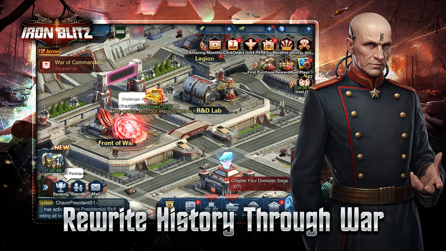 Rewrite History Through War