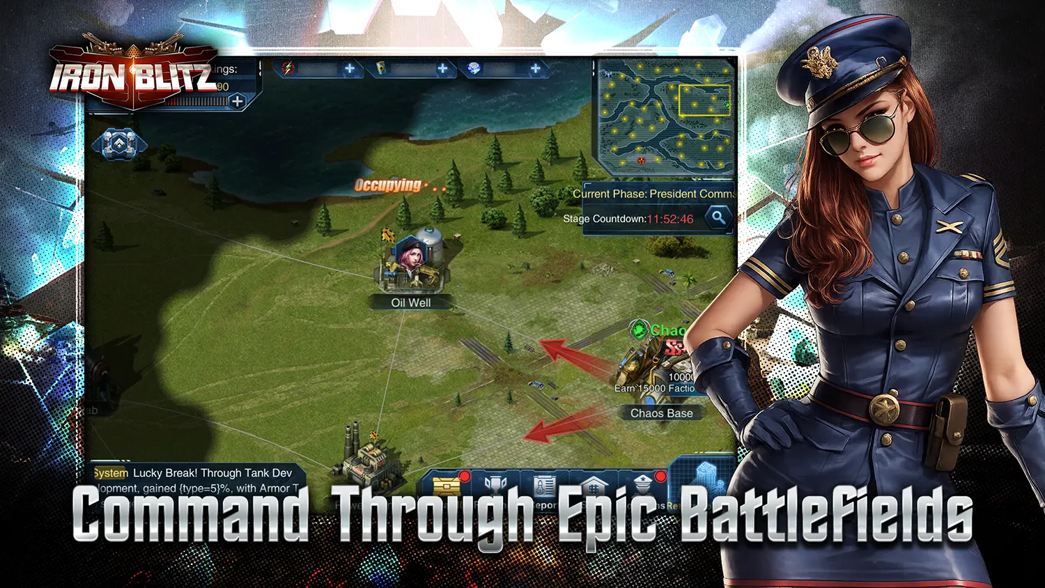 Command Through Epic Battlefields